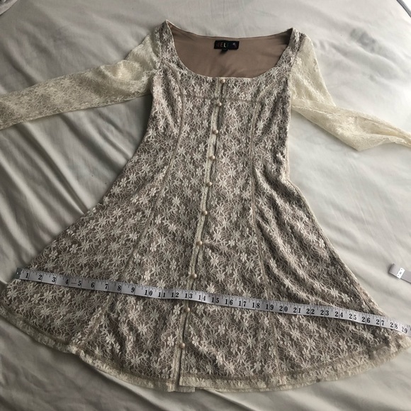 dELiA*s Beige Floral Dress - Picture 7 of 7